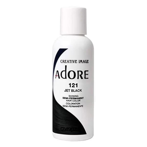 Adore Shining Semi Permanent Hair Color Jet Black - Image 2