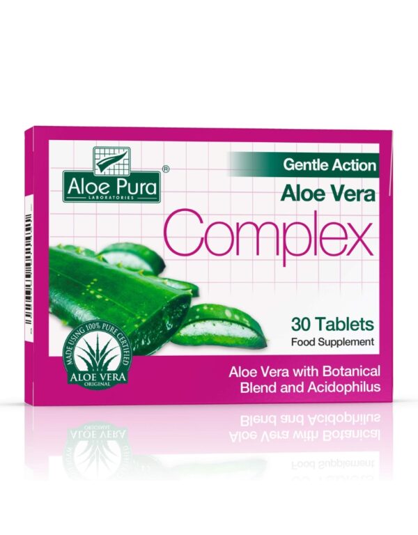 Aloe Pura Aleo Vera Complex Gentle Action Tablets