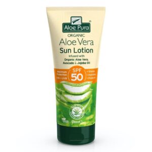 Aloe Pura Organic Aloe Vera Sun Lotion