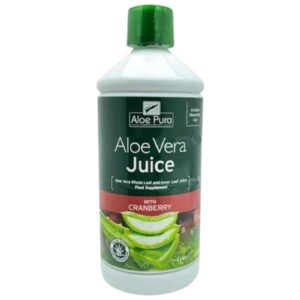 Aloe Pura Aloe Vera Juice Cranberry Flavour