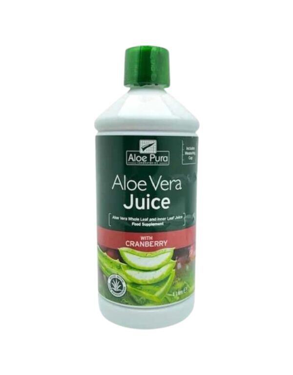 Aloe Pura Aloe Vera Juice Cranberry Flavour