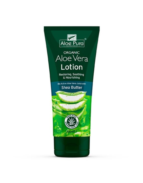 Aloe Pura Organic Aloe Vera Lotion With Shea Butter